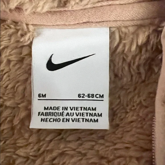 Nike Tan Fleece Infant Bunting - Picture 3 of 3